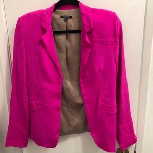 Hot Pink Silk Blazer from Naven